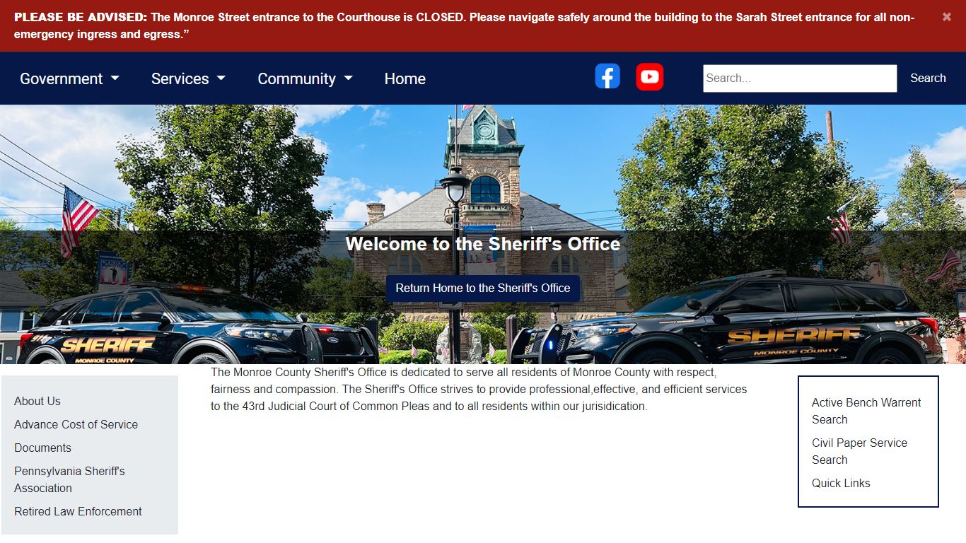 Monroe County PA - Sheriff